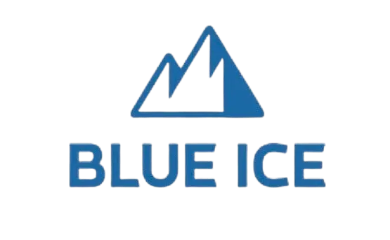 Image d'un logo d'une marque de sport (Blue ice).